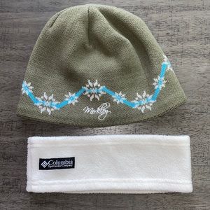 Girl’s hat and ear band set
